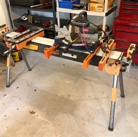 Chop saw and stand sold separate 