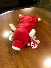 “Snort”, born on May 15, 1995.  Has space between the word team and ? on his tag.  Excellent shape. Rare Beanie Baby