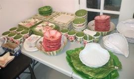 Really pretty tropical dishes