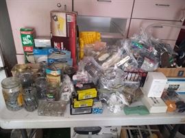 Hardware and tools and garage what not