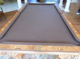 top  of  pool  table