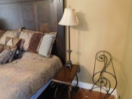 pair  of  lamps  in  master  bedroom