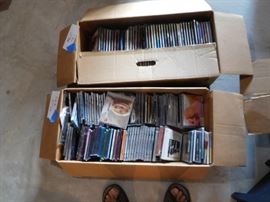 hundresd  of  CD's