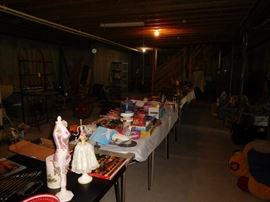 view  of  basement  items
