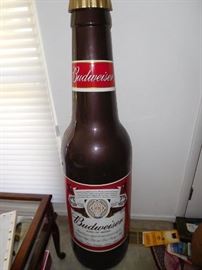 budweiser  large  bottle