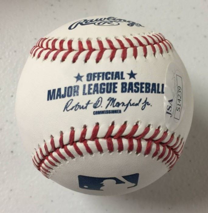 1 Signed Whit Merrifield Official Major League Baseb ...