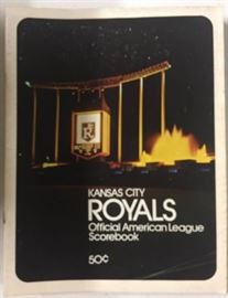 Complete Kansas City Royals Run of Game Day Scoreb