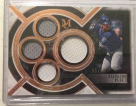 Brand New 2018 Topps Museum Salvador Perez Quadrup ...