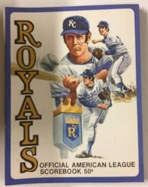 Complete Kansas City Royals Run of Game Day Scoreb.