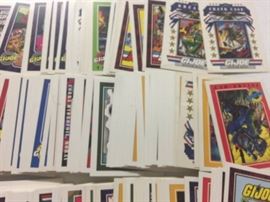 Huge Lot of Hundreds GI Joe Cartoon Trading Cards ...