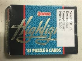 Lot of Ten Complete Mini Sets including 1986 and 1 ...