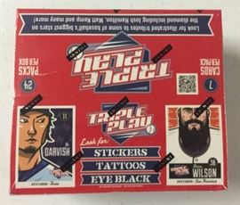 Sealed 24 Pack 2012 Panini Triple Play Factory Sea ...