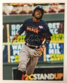 Signed Rosell Herrera Kansas City Royals 8x10 Phot ...
