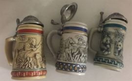 Three Mini Endangered Species Collectors Stein Ja ..