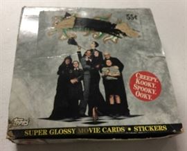 Topps Adams Family Box Full of Sealed Wax Packs