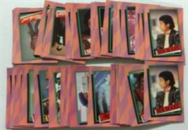 Two 1984 Topps Michael Jackson Complete Sets 133 ...