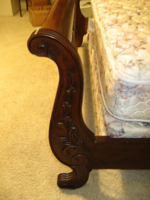 Detail of Headboard and Footboard...
