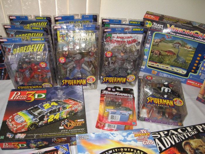 Some of the many New Never Opened Collectibles...