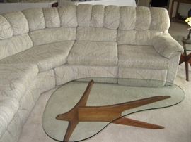 Sectional Penthouse Sofa, Matching Coffee Table, Two End Tables, Lots of Lamps...