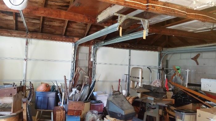 ALL TYPES OF ITEMS IN GARAGE. NOT SET UP YET