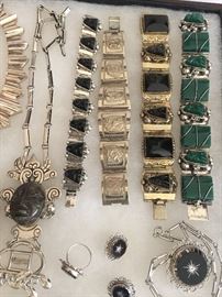 Traditional Mexican sterling silver jewelry