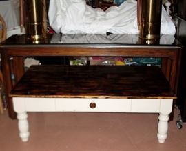 COFFEE TABLE AND SOFA TABLE