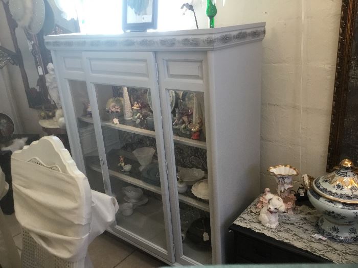 Unique Repurposed Curio Cabinet