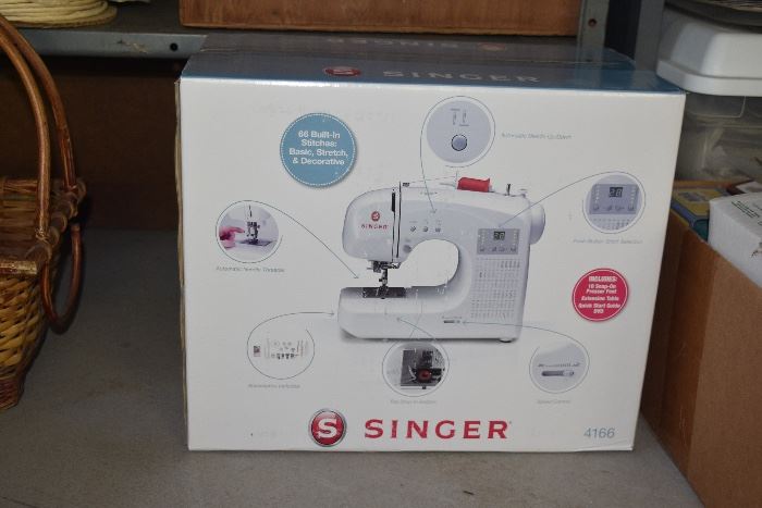New in the box Singer Sewing machine. #4166