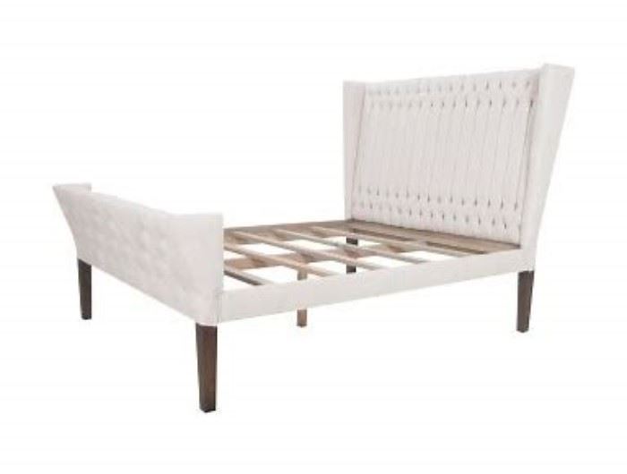 Wing side queen bed by Guildmaster