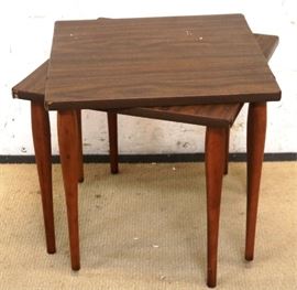 Mid-century pair of tables