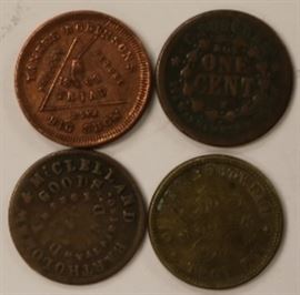 Civil War tokens