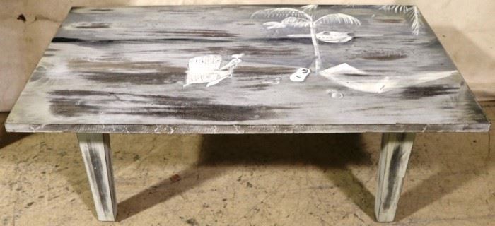 Nautical cocktail table