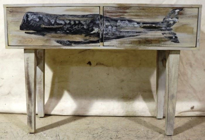 Nautical 2 drawer console