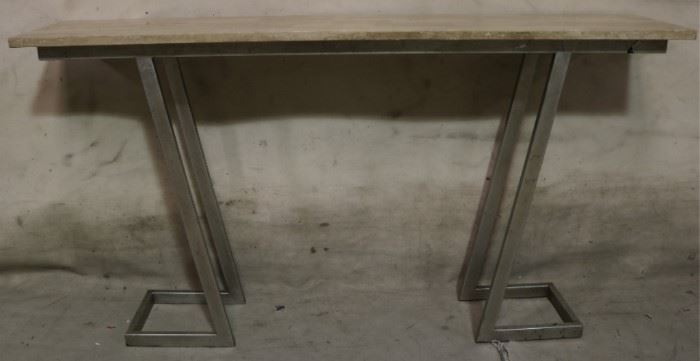 Marble top Jonathan Charles console