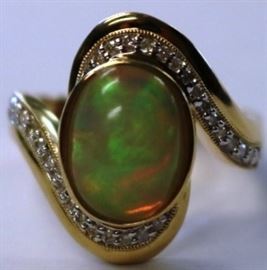 Opal & Diamond Ring App $3,762