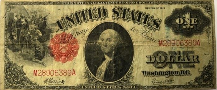 $1 1917 Note