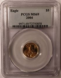 2004 PCGS MS69 Gold Eagle