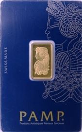 5 gram gold bar carded