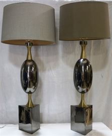Pair Modern History lamps