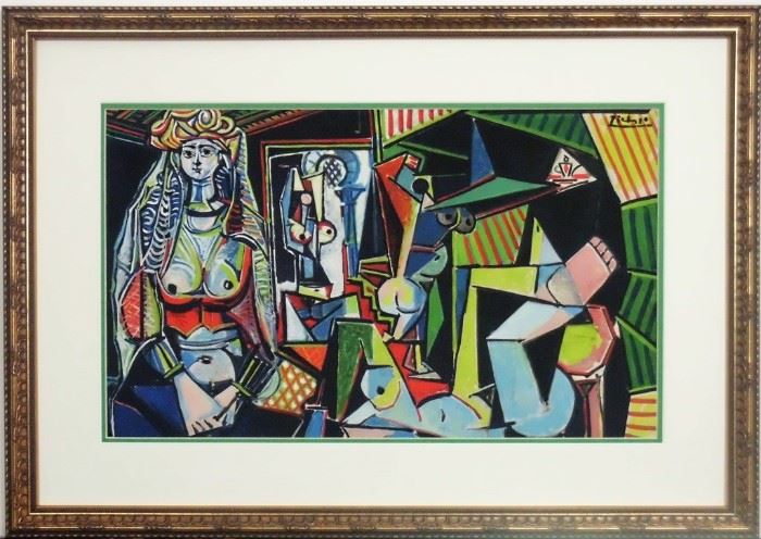 Women of Algiers Giclee by Pablo Picasso