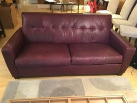 Leather HideABed