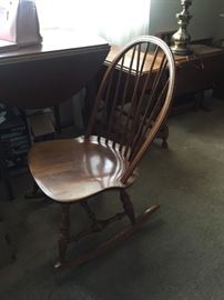 Maple Windsor chair