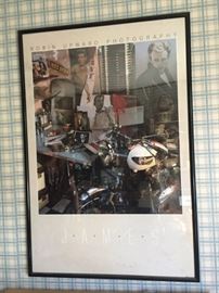 James Dean 1950's memorabilia  Art poster