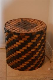 sm Wooden Woven Storage Basket
