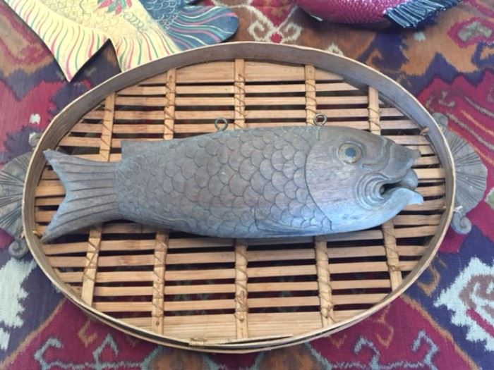 Edo period japanese fish sign 