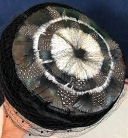 Vintage Feather Hat