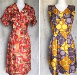Colorful Vintage Dresses