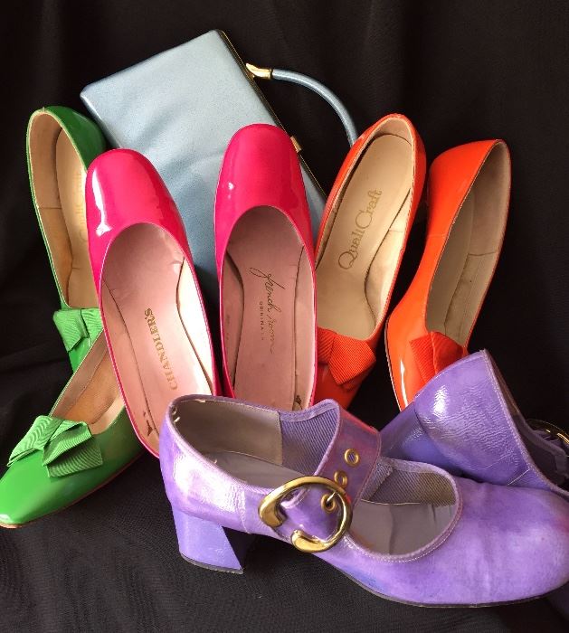 Colorful Vintage Shoes - size 71/2 
