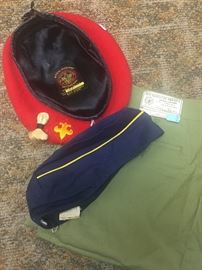 Vintage Boy Scout Shorts, Hats, Patches 