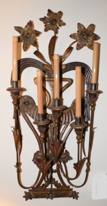 ANTIQUE FRENCH SCONCE PAIR